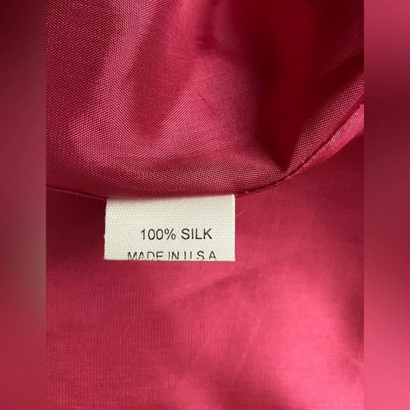 Aria Pink Silk Shantung Dress Size 0 - Picture 7 of 7